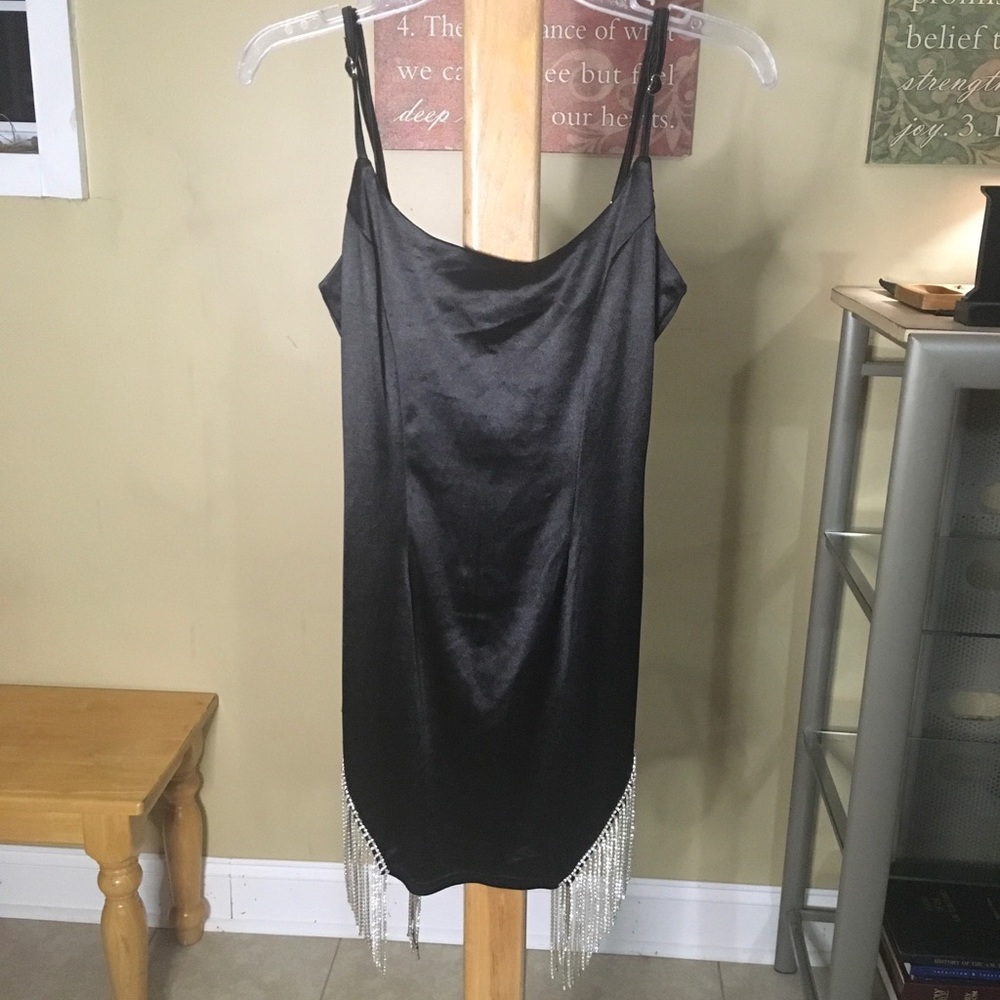 `Dazzle Em’ Little Black Dress (S)